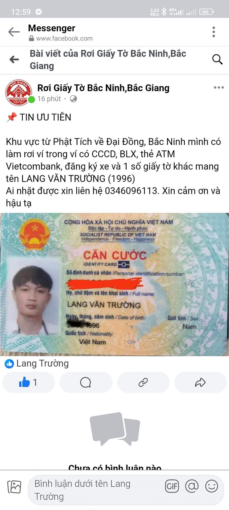 LVT đã tìm thấy