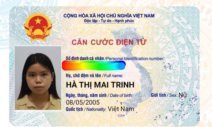 Tìm ví / Giấy tờ HÀ THI MAI TRINH