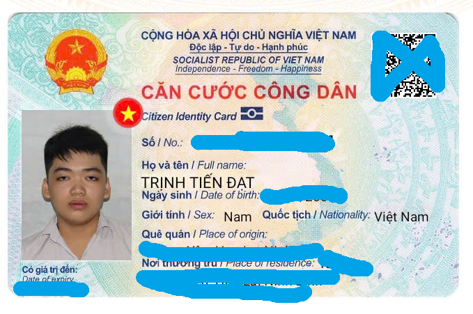 Rơi ví, giấy tờ tuỳ thân mang tên Trịnh Tiến Đạt 2005, Hà Nội