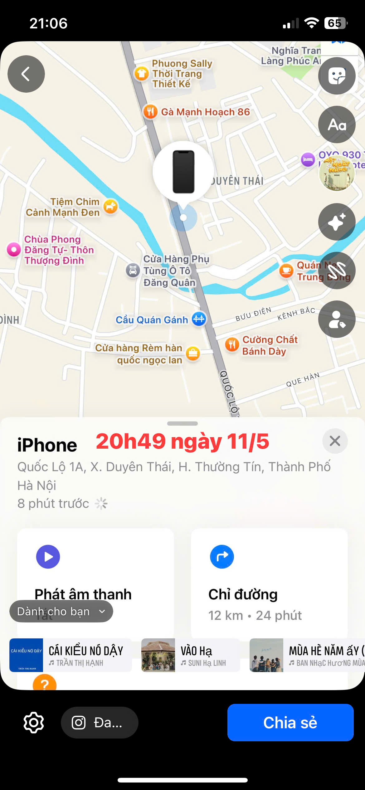 TÌM ĐIỆN THOẠI ĐỂ QUÊN TRÊN TAXI BIỂN SỐ 81E-001.81