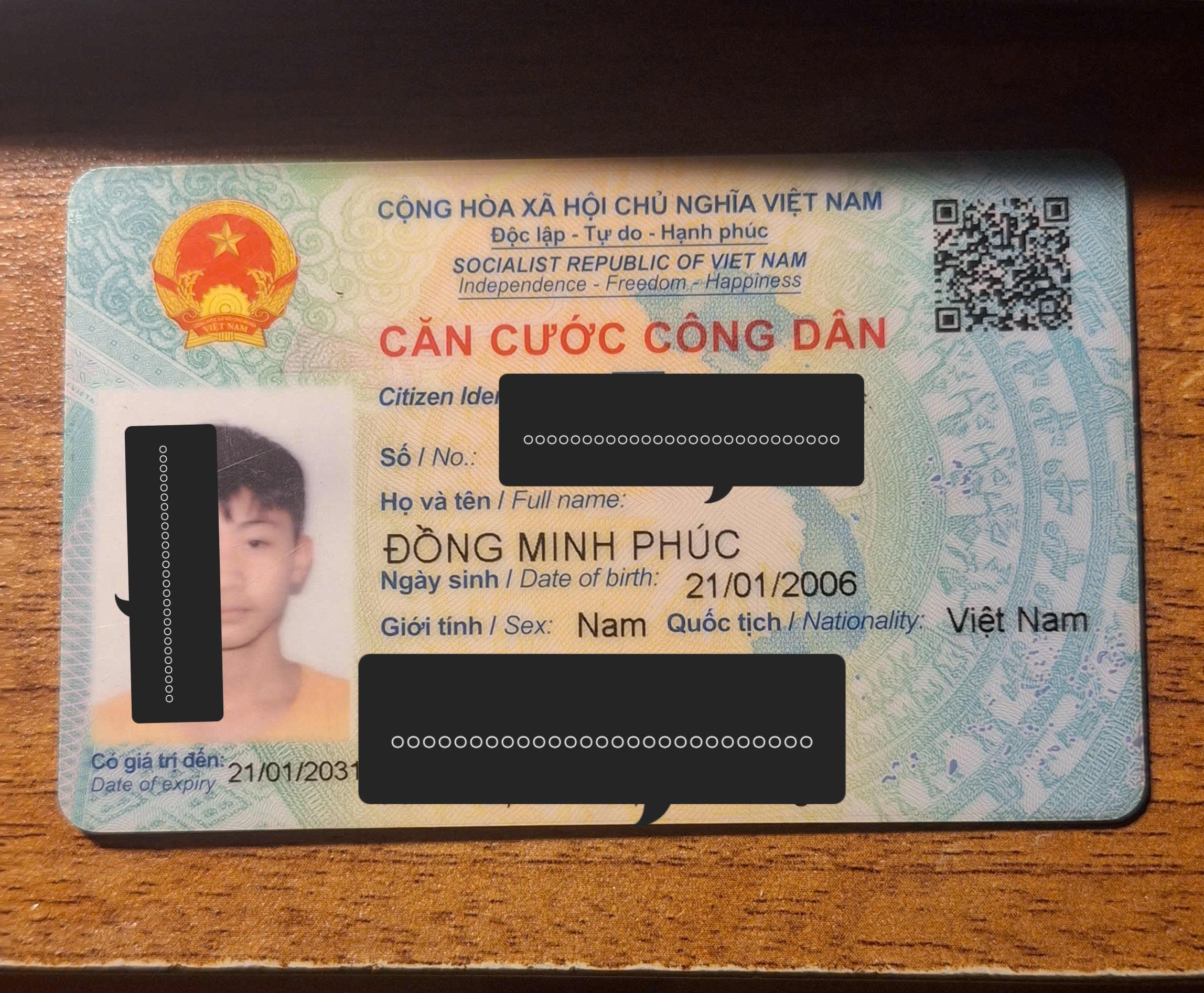 Rơi ví Đồng Minh Phúc rơi ở Nam Từ Liêm