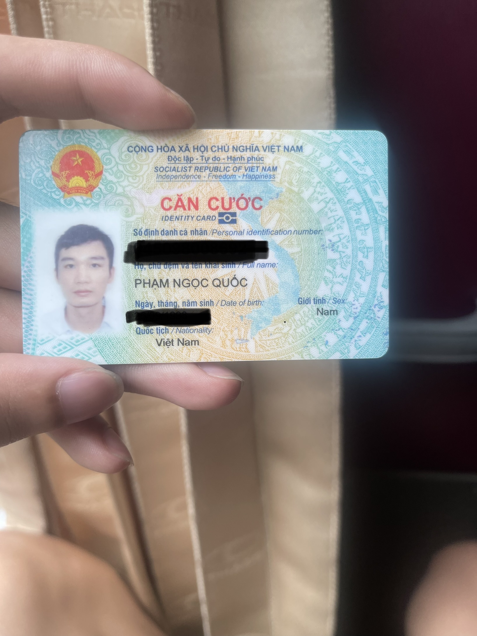 Rơi ví Phạm Ngọc Quốc ở Hoà Khánh, Liên Chiểu, Đà Nẵng