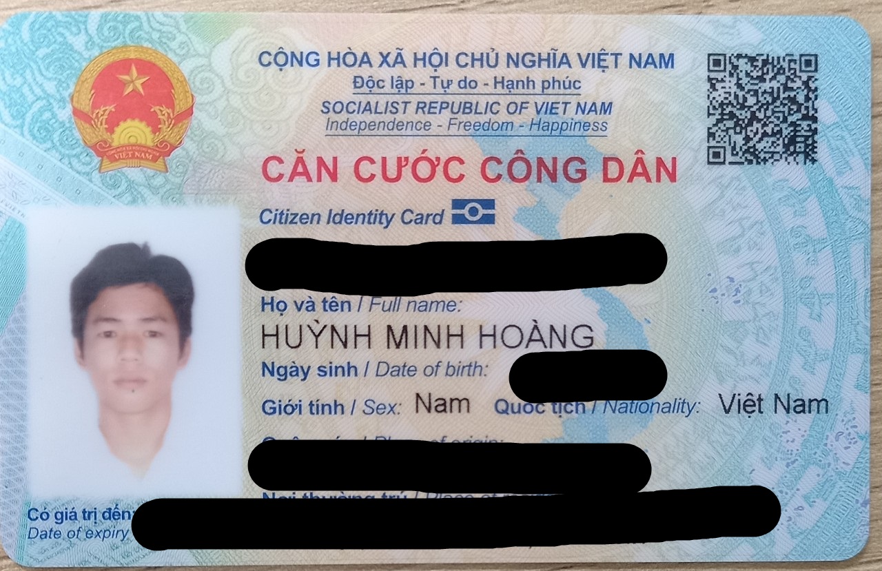 Rơi ví màu đen có giấy tờ tùy thân ở Gò Vấp, Hồ Chí Minh